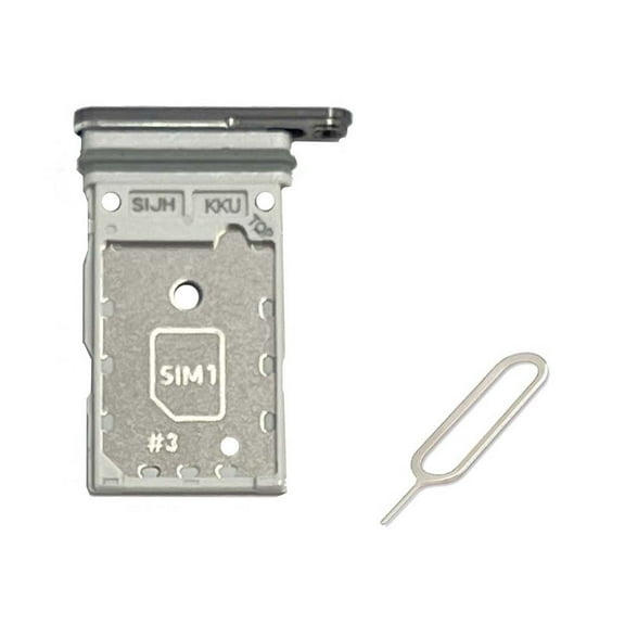 for Samsung Galaxy S23 Ultra Sim Card Tray Micro SD Holder Container Replacement Part Black