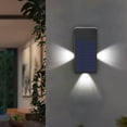 thumbnail image 3 of Yhmxh Home Essentials Home Appliances Fence Solar Lights With Headlight Patterns Three Sides Outdoor Solar Light Outdoor Terrace Courtyard Wall Lamp Courtyard Wall Lamp, 3 of 5