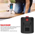 thumbnail image 4 of Tool Power Tool Battery Adapter Suitable for DCB201 DCB203 DCB204 DCB206 DCB207 DCB208 Cordless Tool Battery Converter, 4 of 7