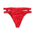 thumbnail image 5 of Women Clothes Clearance Sale Underwear Women Womans Underwear Soft Panties Underwear Plus Size Women Sexy Underwear(Red), 5 of 5