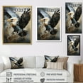 thumbnail image 4 of Designart "Flight of African Hornbills I" African Canvas Print, 4 of 5