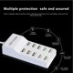 thumbnail image 5 of Estación de Carga USB de 10 Puertos Cargador USB Bloque de Cargador USB C Concentrador de Carga para Múltiples Dispositivos Regleta de Alimentación USB Enchufe de EE. UU., 5 of 5