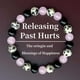 thumbnail image 1 of Reiki infundido liberar el pasado duele pulsera Reiki Joyería Pulseras de piedras preciosas pulseras de cristal, 1 of 7