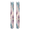 Multicolor 2, variant on CURLYOOT Summer Spring Flower Wildflower Refrigerator Door Handle Covers Set of 2 Washable Fridge Handle Covers Cloth Protector