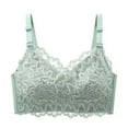 thumbnail image 1 of PENGXIANG Women‘s Lace Up Push Up Bra With Full Coverage And Side Support   Enhances The Chest And Creates A Slimming Effect   The Bra And Back Are Smooth, 1 of 3