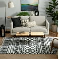 thumbnail image 6 of Well Woven Melody Tayanna Ethnic Ivory 7'10" x 9'10" Thick Shag Area Rug, 6 of 7
