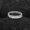 Half Stone Half Plain Eternity Band, variant on Crystal Quartz Eternity Bands