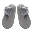 thumbnail image 1 of Mikilon Lace Warmer Socks Womens Warm Fuzzy Non Slip Grip Stretch Socks, 1 of 2