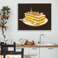 thumbnail image 3 of Stupell Industries Modern Hungry For Travels Paris Gray Framed Giclee Art, 30 x 24, by Tobe Fonseca, 3 of 8