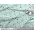 thumbnail image 3 of Soimoi Green polyester Crepe Fabric Text & Arrow Tribal Fabric Prints By Yard 52 Inch Wide, 3 of 5