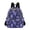 Watercolor Owls and Moon, variant on JIALIOU Mini Backpack Purse for Women Quilted Casual Daypack Small Travel Shoulder Bag, Cute Love Frogs