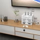 thumbnail image 5 of Moyic Router Storage Box Wall-mounted Set-Top Box Capacity Storage Bracket Strong Bearing Patch Shelf Panel Portable Rack Lightweight Almacenamiento y organización del hogar Moyic HA021045-00, 5 of 5