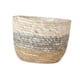 thumbnail image 2 of Cesta tejida para plantas, cesta de estilo rústico con forro impermeable para almacenamiento L, 2 of 9