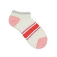 thumbnail image 4 of Wonder Nation Girls Striped No-Show Socks, 10-Pack, Sizes S-L, 4 of 15