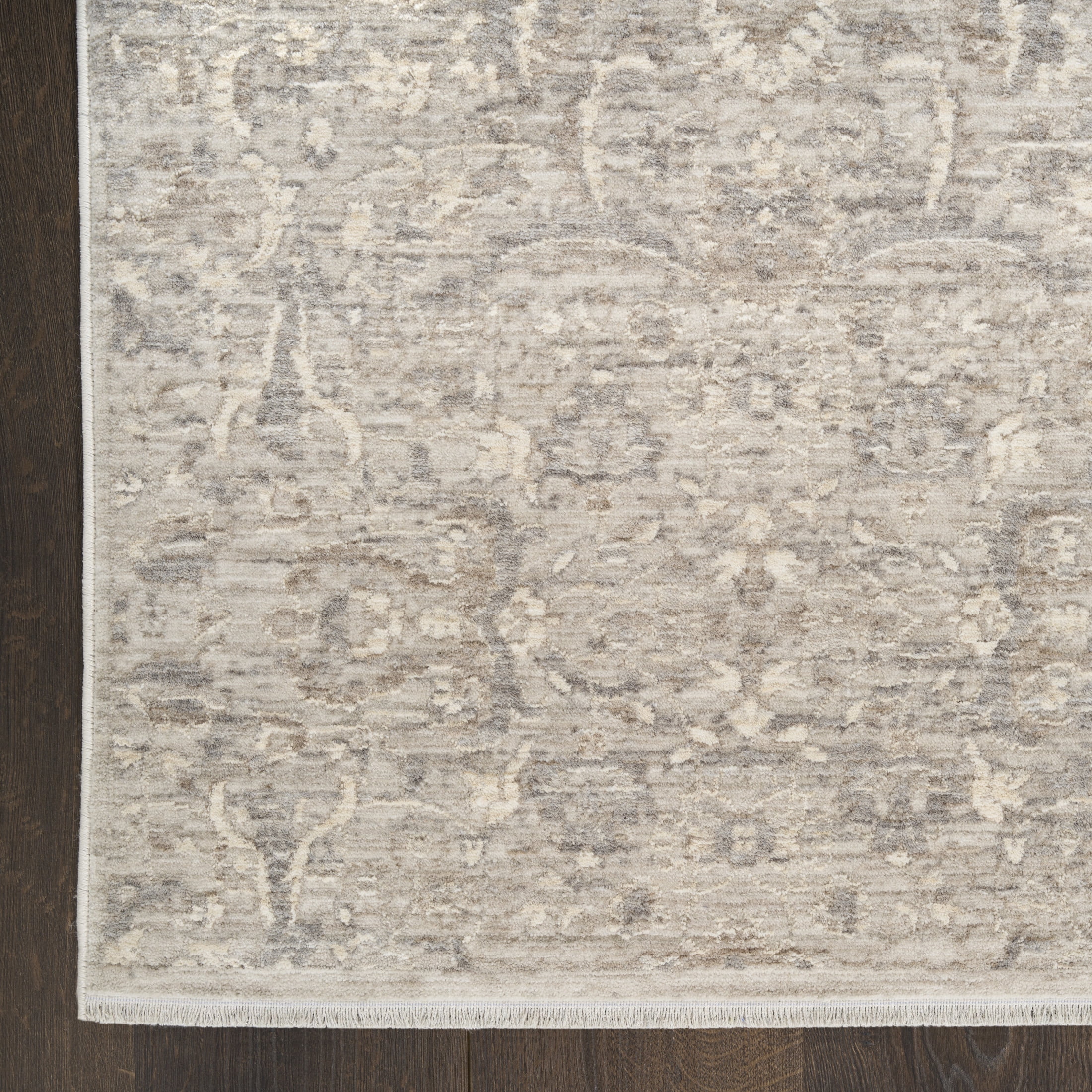 Nourison Outlines 10' x 13' Grey Vintage Indoor Rug