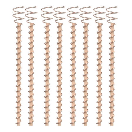LIJCC Plant Support Stand,Pack Electroculture Plant Stakes Electroculture Copper Gardening Antennas High Efficiency Electroculture Gardening Copper Coil for Enhanced Growth Garden Solution