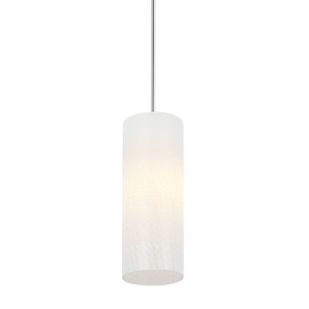 Varaluz Swirled 1-Lt Mini Pendant - Chrome