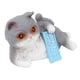 thumbnail image 3 of Mini figuras de simulación de gato de dibujos animados, modelo animal, regalo para decoración de pasteles, adornos para coche, 3 of 12