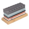 thumbnail image 4 of ANGGREK Whetstone Sharpening Kit,Sharpening Stone Polishing Finishing Sharpener Whetstone Set With Wooden Base Non Slip Pad,Polishing Sharpening Stone, 4 of 8