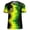 A02-Green, variant on LEKWK Brazil Soccer Jersey Men Short Sleeve Quick-Dry Flag Football Shirts Breathable Loose Fit Graphic Athletic Shirts for Fan Brazil Jersey Collectors Game Day