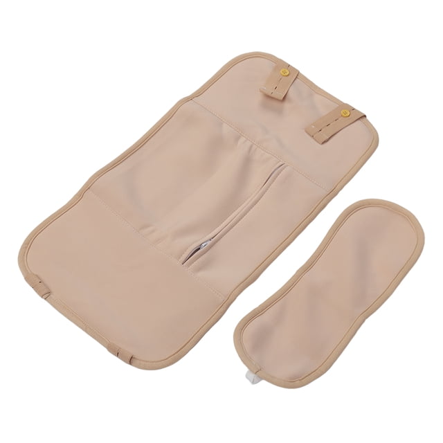 Riñonera De Aceite De Ricino, Paquete De Aceite De Ricino Reutilizable, Color De Piel, Envuelto Apretado, Lavable, Ajustable Para Adultos Para Drenaje Intestinal