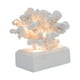 thumbnail image 1 of Estatua de coral moderna con escultura LED y pilas AAA (no incluidas). Adorno. blanco, 1 of 5