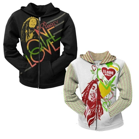 Bob Marley - Love 2 Piece Juniors Hoodie Combo