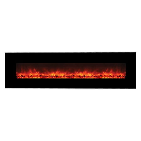 Yosemite Home Decor Hera Wall Mount Electric Fireplace Walmart Com