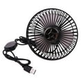thumbnail image 6 of USB Powered Car Back for Seat Headrest Three Speed Air Cooling Fan for Travel Ca, 6 of 11