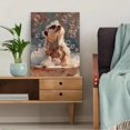 thumbnail image 5 of Cute Meerkat Bubble Bath Canvas Print, Funny Animal Bathroom Art, Colorful Whimsical Room Wall Decor, 5 of 8