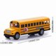 thumbnail image 2 of Die-Cast School Bus Model Toy 1:32 Scale Alloy Pull-Back Vehicle with Opening Doors, 2 of 5