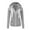 Gray, variant on ZACPNCV Womens Zip Up Hoodie Long Sleeve Solid Color Loose Fit with Pockets Casual Sweatshirt Jacket
