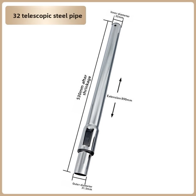Universal la Mayoría de los Modelos Tubo de Aspiradora Aspiradora Telescópica Tubo de Conexión Tubo 32mm Accesorios de Aspiradora