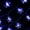 Blue, variant on Solar Snowflake String Lights, Outdoor Garden Solar String Lights with 8 Modes Waterproof Solar Christmas Lights for Garden Party Christmas