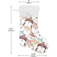 thumbnail image 2 of Coolnut Cute Corgi Christmas Stockings Dog Christmas Presonalized Large Stocking Sock, Set of 1 Xmas Party Winter Decor Candy Bag Family Holiday Gift, 17.7 Inch, 2 of 7