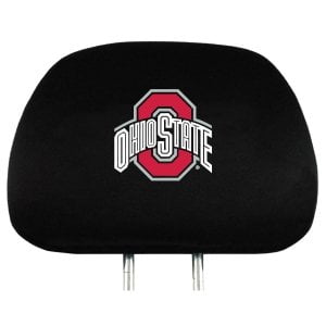 Team Pro Mark Ohio State Buckeyes Headrest Covers