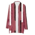 thumbnail image 4 of Cardigan pour Femmes à Manches Longues, Ouvert à l'Avant, Cardigan Léger Chic, Veste Décontractée d'Automne, 4 of 6