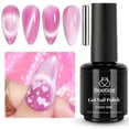 thumbnail image 1 of Esmalte de uñas en gel Beetles Cat Eye Pink, 15 ml con imán, 1 of 9