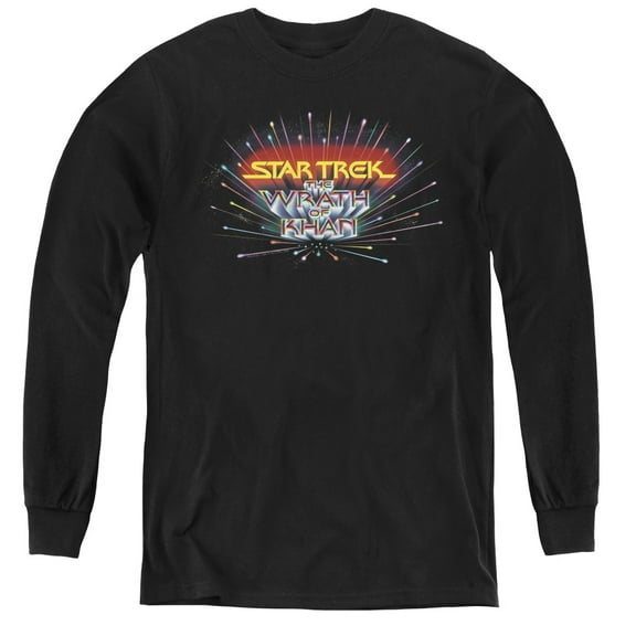 Star Trek - Khan Logo - Youth Long Sleeve Shirt - Small