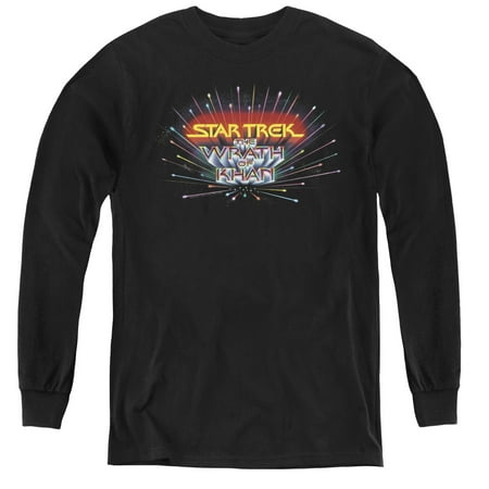 Star Trek - Khan Logo - Youth Long Sleeve Shirt -