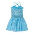 thumbnail image 5 of iEFiEL Cute Sequin Camisole Leotard Dress Ballet Dancewear for Little Girls Kids, 5 of 7