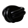 thumbnail image 4 of Funda de cerámica para caja de pañuelos, novedosa decoración de mesa, accesorios de baño, facial Negro, 4 of 9