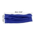 thumbnail image 2 of Unique Bargains Headbands Polyester Cotton Sweatbands Stretchy Moisture Wicking Headband for Sports Deep Blue 1 PCS, 2 of 6