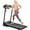 Black-7.5Mph, variant on Aukfa AK-SF02-017 Folding Treadmill with Incline