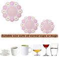 thumbnail image 3 of Posavasos de silicona para bebidas, alfombrillas de silicona antideslizantes, posavasos aislados que protegen los muebles de daños, 3 of 5