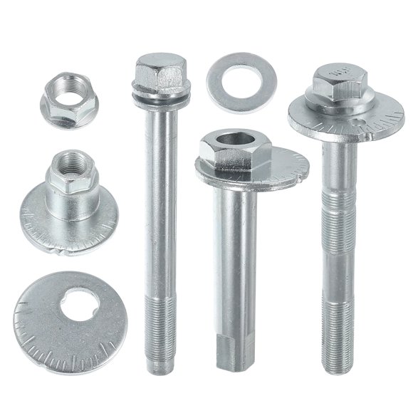 Unique Bargains 2 Pcs Eccentric Alignment Camber Bolt Compatible for Toyota Sequoia Tundra for Lexus Lx570 No.4840934041