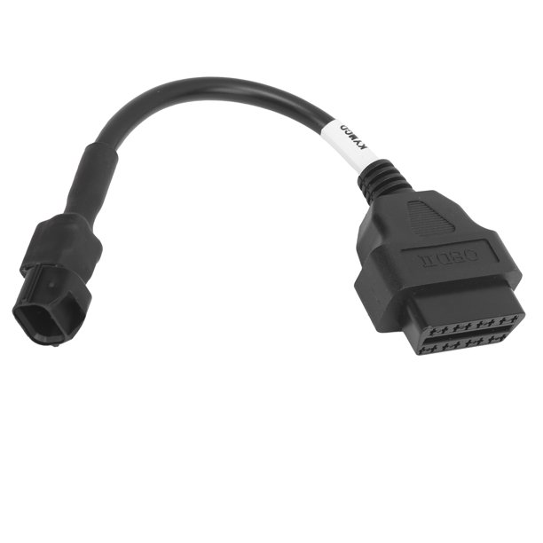 Obd2 Diagnostic Cable Motorcycle Diagnostic Cable Motorcycle Diagnostic Adapter Motorbike Parts OBD2 Diagnostic Cable GoodConductivity Motorcycle Accessories Replacement For KYMCO ANGGREK Otros Vehículos