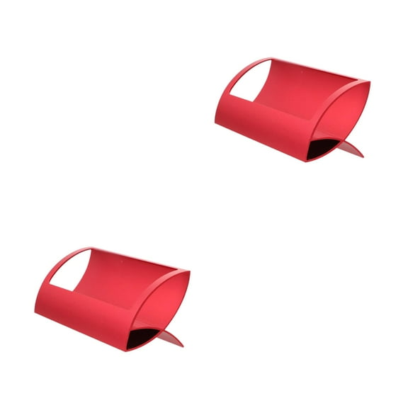 unbranded 2pcs Business Cards Holder Stand Rack Unique Note Cards Holder Desk Card Organizer