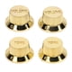thumbnail image 3 of Perilla De Control De Volumen De Bajo Eléctrico, Perilla De Control De Guitarra 4 Piezas De Plástico Fácil De Instalar Para Mantenimiento ANGGREK Oro, 3 of 8