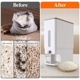 thumbnail image 5 of Lifewit Rice Dispenser 25 lbs, Rice Storage Container Moisture Proof with Measuring Cup, BPA-Free, White, 5 of 8